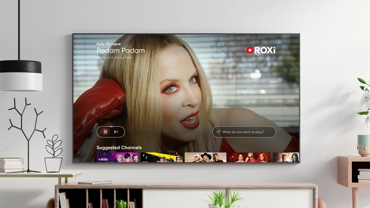 ROXi interactive TV music channel - living room 1
